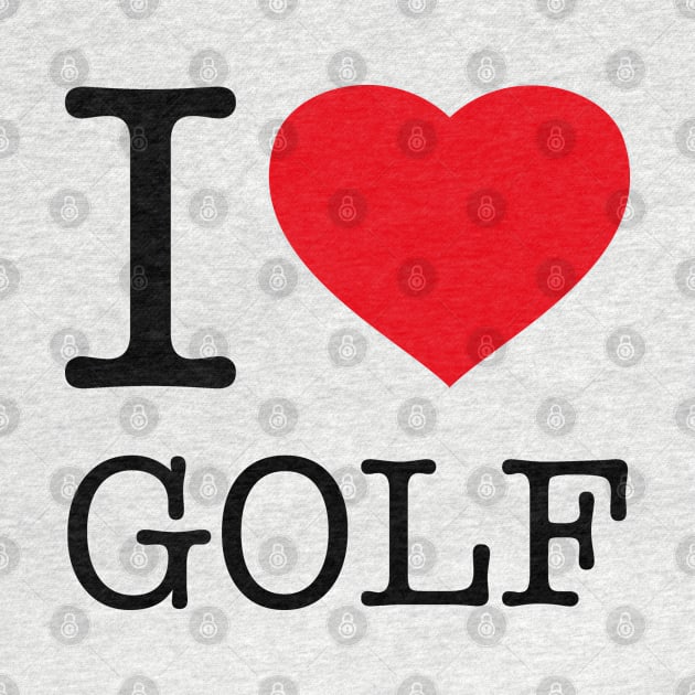 I LOVE GOLF by eyesblau